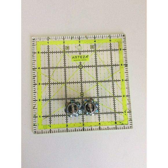 Vogue Silver Faceted Bead Cluster Clip On Earrings - Picture 6 of 6